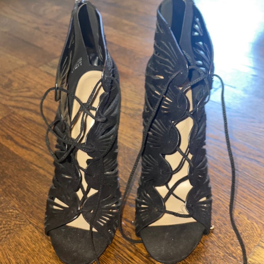 Strappy heels